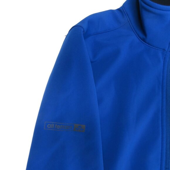 Tog24 All Terrain Wagner Mens Small Softshell Jacket Blue - Picture 5 of 9